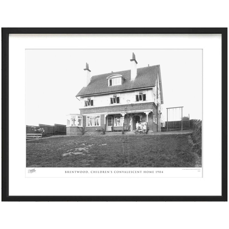 Brentwood, Childrens Convalescent Home 1904 by Francis Frith - Single Picture Frame Print, 45cm H x 60cm W x 2.3cm D