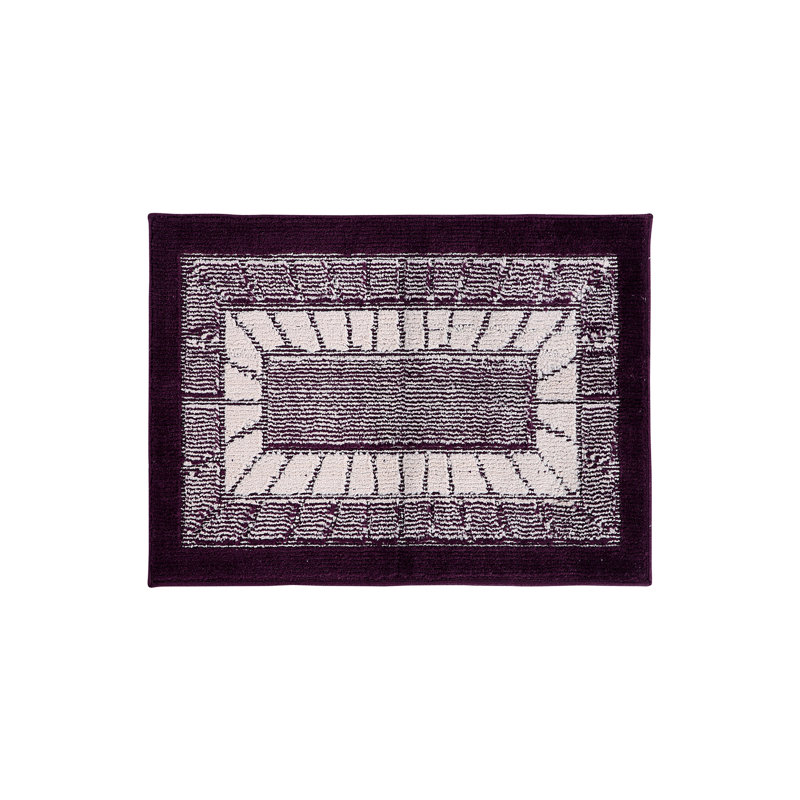 Tapis de cuisine antidérapant Morentz, Rectangle 18 po x 30 po, Bourgogne