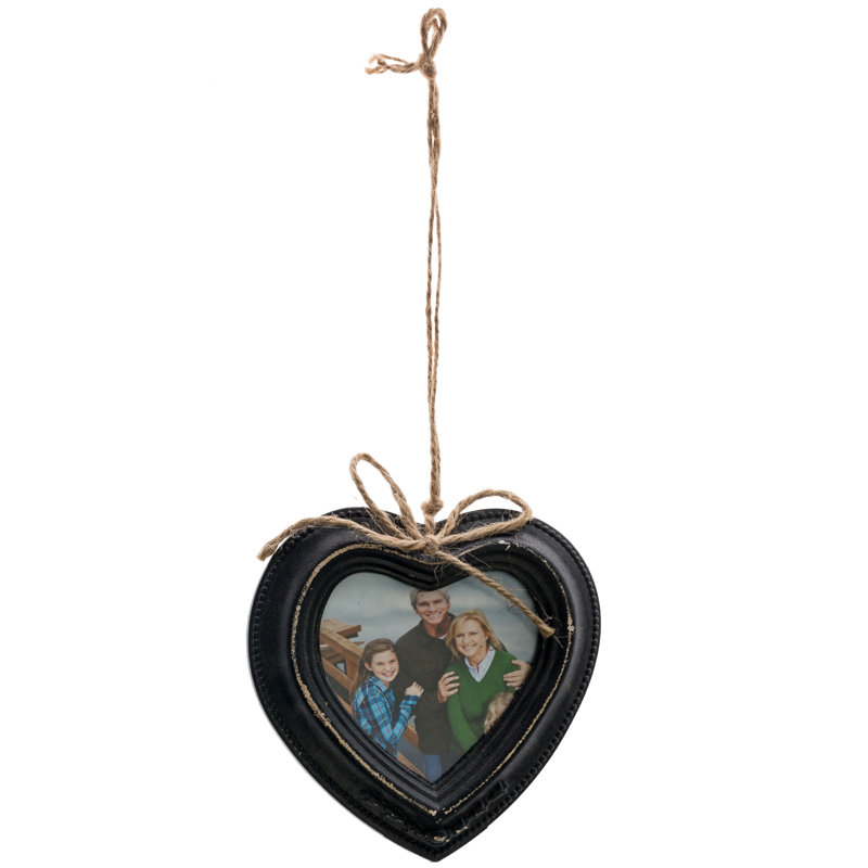 Cockerham Glass Novelty Single Picture Frame, Black