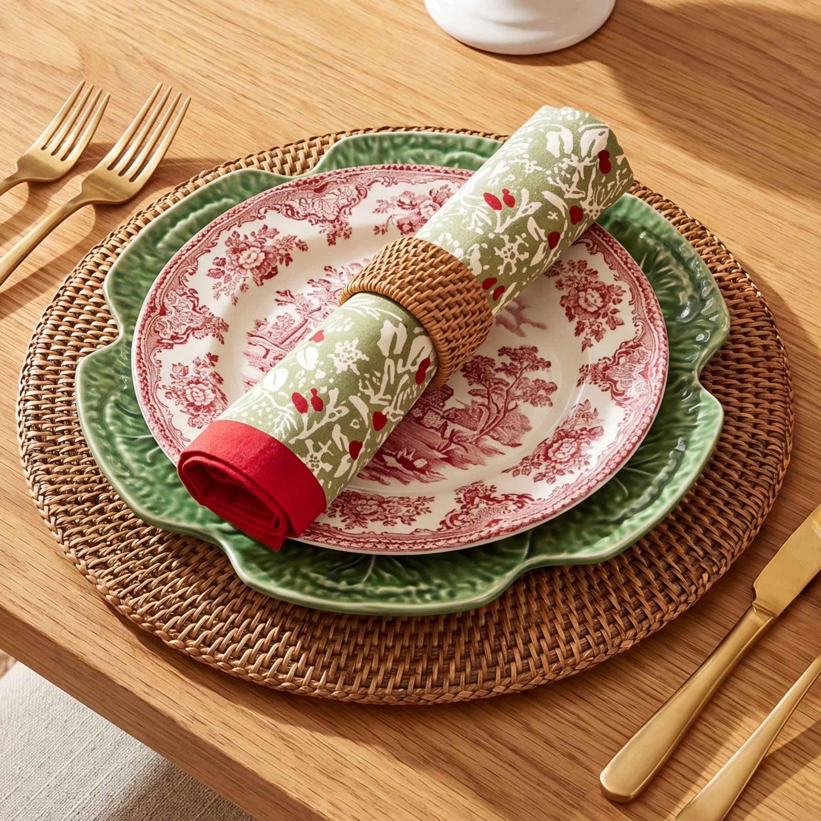 Liljan Reversible Linen Napkin