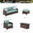Argyri 9-Person Wicker Patio Conversation Set with Fire Pit-87054264-87292006