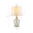 Harmony Angular Glass Table Lamp, Set Of 2