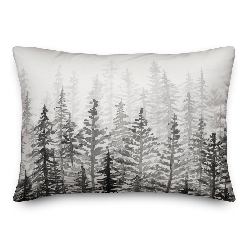 Throw Pillow, 14" H x 20" W x 1.5" D