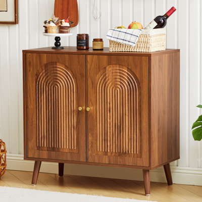 30.7" H 2-Door Accent Cabinet with Adjustable Shelf