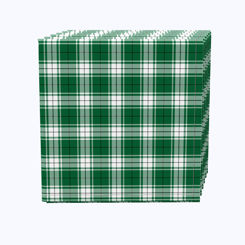 Daundre 100% Cotton Checkered Square Napkin