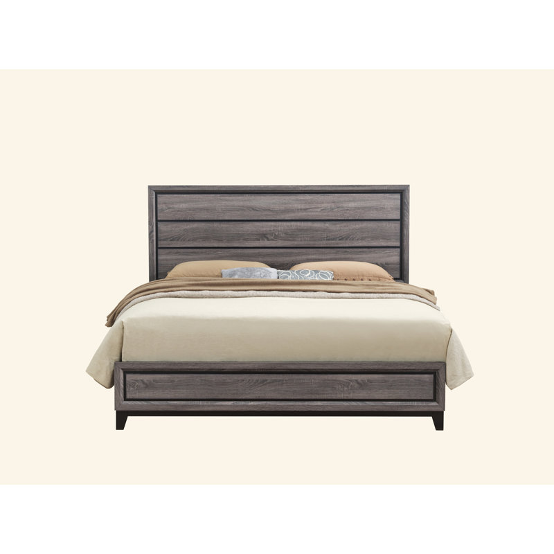 GRAND LIT MIRAGE GRIS