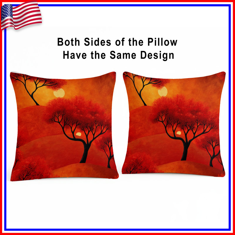 Coussin Sunset Sunset, 26 x 26 inches