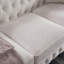 Canapé Chesterfield en tissu de lin-114124458