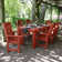 Kile 6 - Person Patio Dining Set with Rectangular Table
