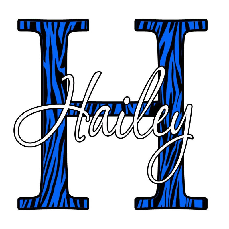 Text & Numbers Wall Decal, 14" H x 14" W x 0.01" D, Blue, Yes