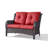 Ambarvale 53'' Wide Straight Wicker Loveseat with Cushions-276452152-276452149