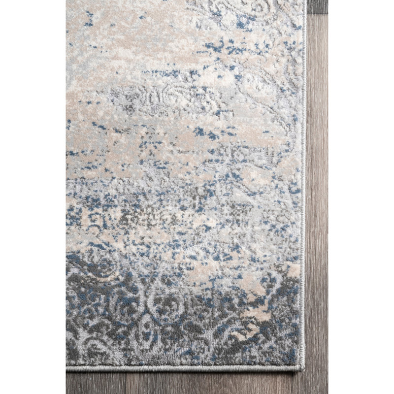 Cassaday Abstract Indoor Rug, Runner 2'6" x 8'