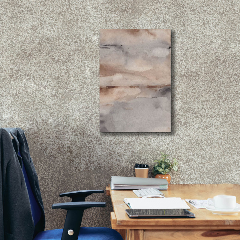 «Tides Of Terra No. 1» par Michelle Oppenheimer, art mural sur toile, H 26 po x l 18 po