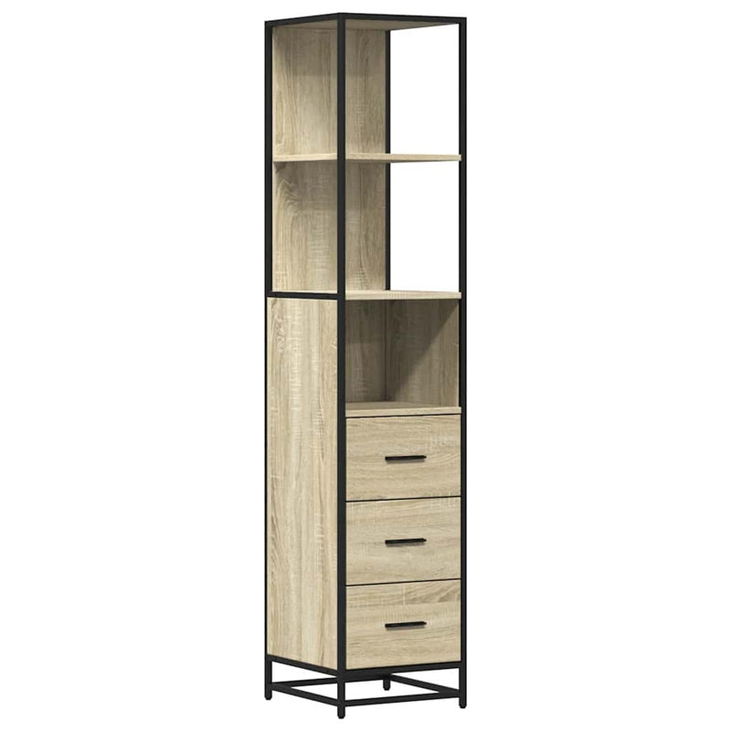 Bathroom Cabinet, Sonoma Oak