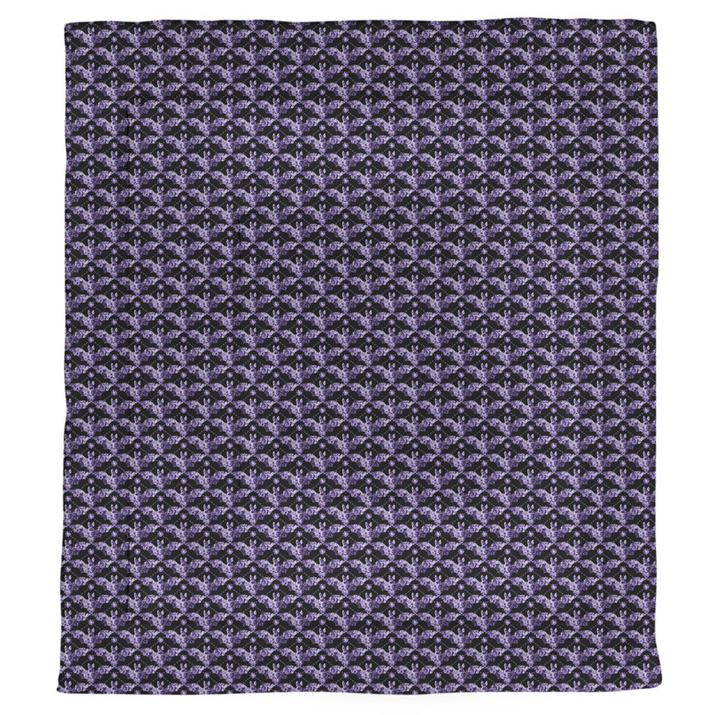 Édredon simple réversible Katelyn Elizabeth Bats, Édredon simple TG, Mauve