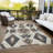 Machine Washable Indoor/Outdoor Xhevrie Beige Rug-1102316234