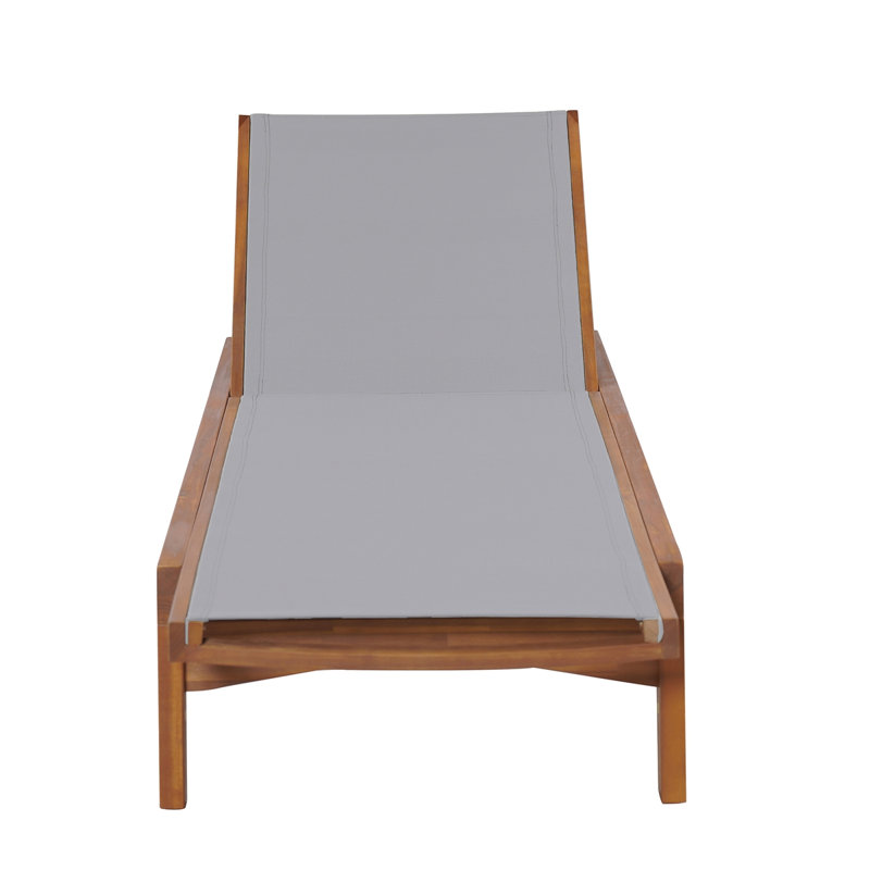 OUTDOOR CHAISE LOUNGE, Gray