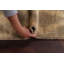 Tapis de couloir beige en laine noué à la main de conception unique Taille 2 pi 6 po x 10 pi 9 po