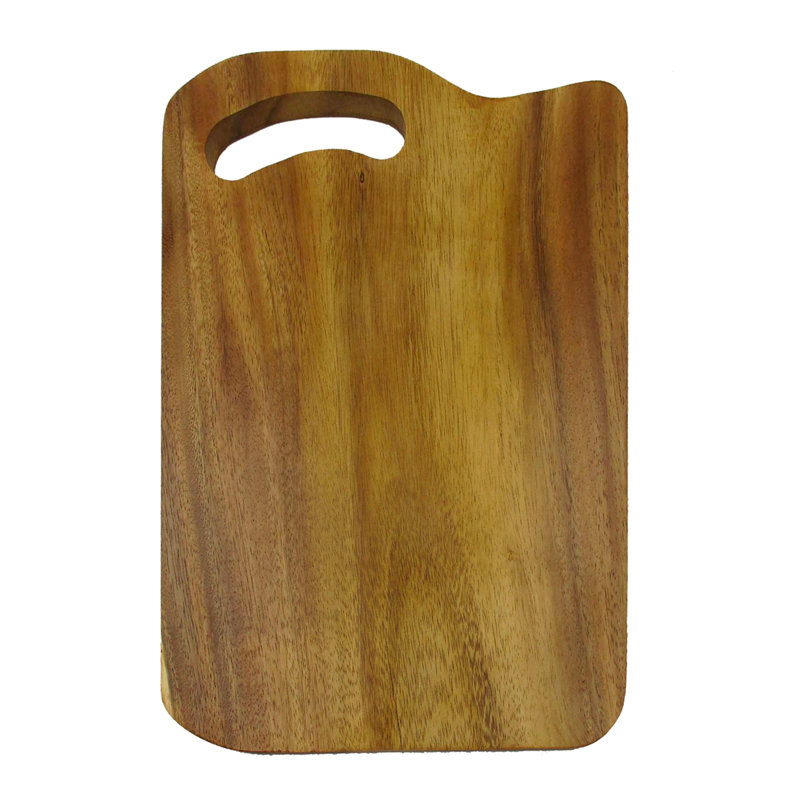 Charlesworth Home Decor Cutting Board Utensils | Rectangular Brown Board - 2x36x25cm