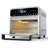 1500-Watt 4-Slice 13 Quart 12-In-1 Stainless Steel Convection Toaster Oven With Frying Basket And Baking Tray