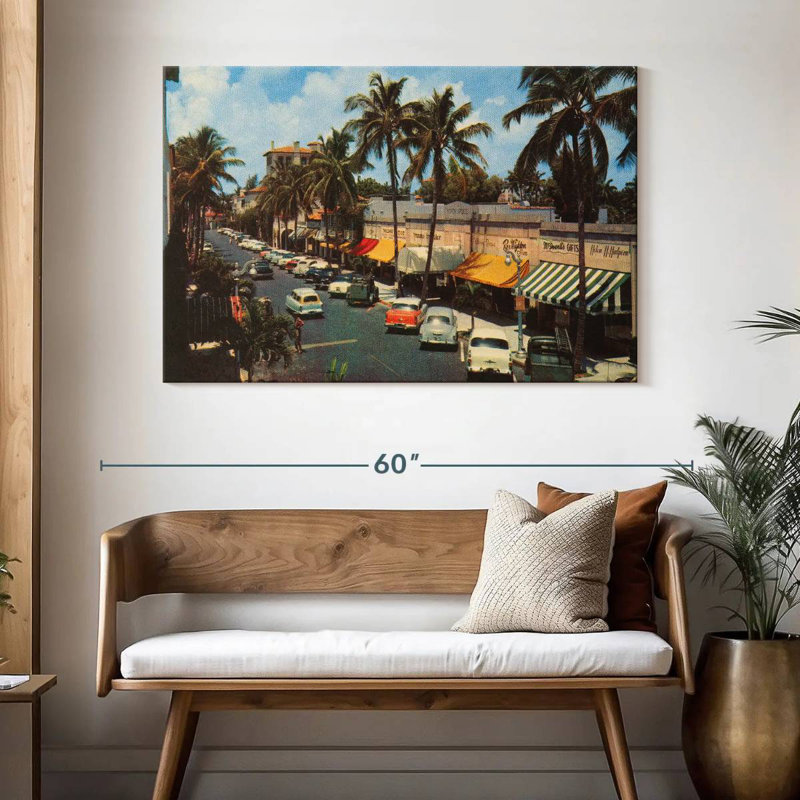 Gillard Florida Postcard IV, 32" H x 48" W