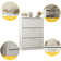 47.2'' H 18 Pair Shoe Storage Cabinet
