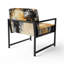 Collage champagne avec verres - Fauteuil rembourré Glam, fauteuil d'appoint Champagne Sparkle-112889692