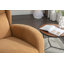 Chaise berçante avec pieds en bois paquet
