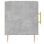 Bouzov 40 cm W Iron Bedside Table-467128875