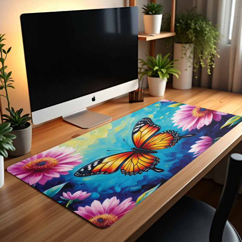 Polyester Desk Pad, 23.6x13.8