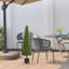Topiaire arbre plante en pot décorations d'arbres pour le salon intérieur arbre extérieur buis artificiel 120 cm 2 pièces / ensemble