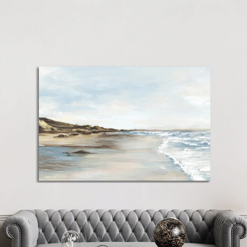 Coastal Memories I by Eva Watts - Painting on Canvas, Wrapped Canvas, 101.6cm H x 152.4cm W x 3.81cm D