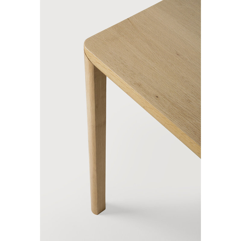 Air Solid Oak Dining Table, 37.41" W x 86.62" L