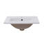 Petit meuble-lavabo moderne de 20 po avec lavabo en céramique, 1 rangement à fermeture douce-989579450