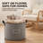 Chessman Fabric Laundry Hamper with Handles