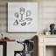 Toile tendue tardive I-Premium Gallery