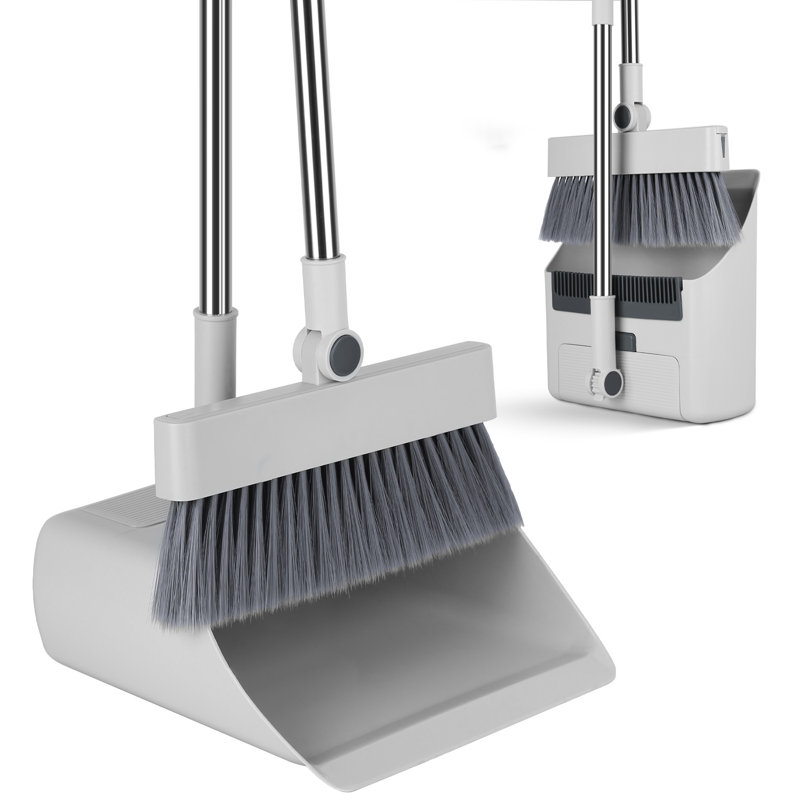Broom And Dustpan Combo Set