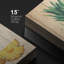 Cuisine rétro, ananas antique sur toile-94536968