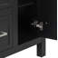 Meuble-lavabo de salle de bain 36 "avec lavabo intégré en résine Takeyia, 4 tiroirs, 2 portes