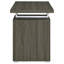 Bureau réversible à 3 tiroirs gris patiné-637580887