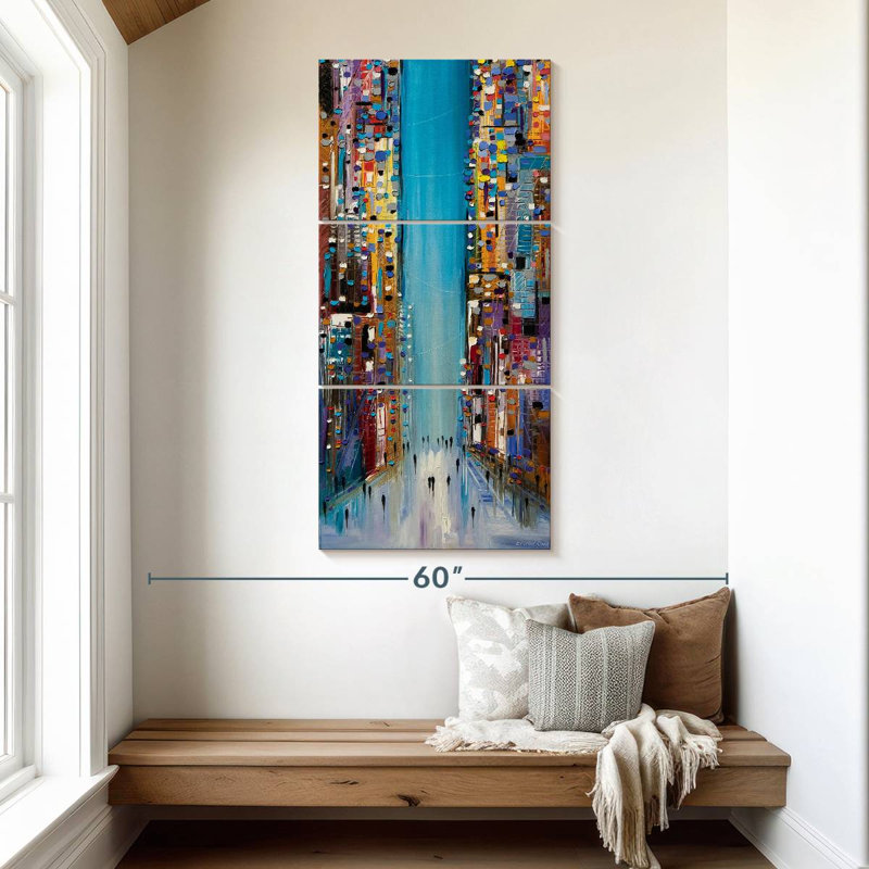 City Expression, 52" H x 24" W