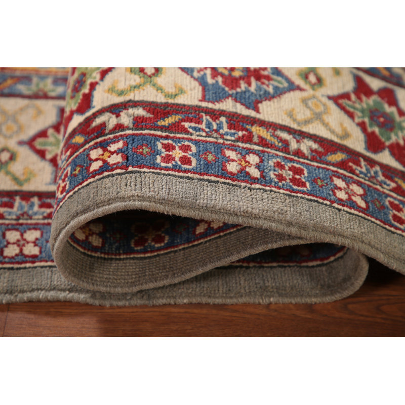 Handmade Kazak Oriental Area Rug