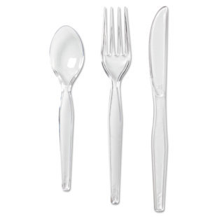 Dixie® Cutlery Keeper Disposable Flatware Set