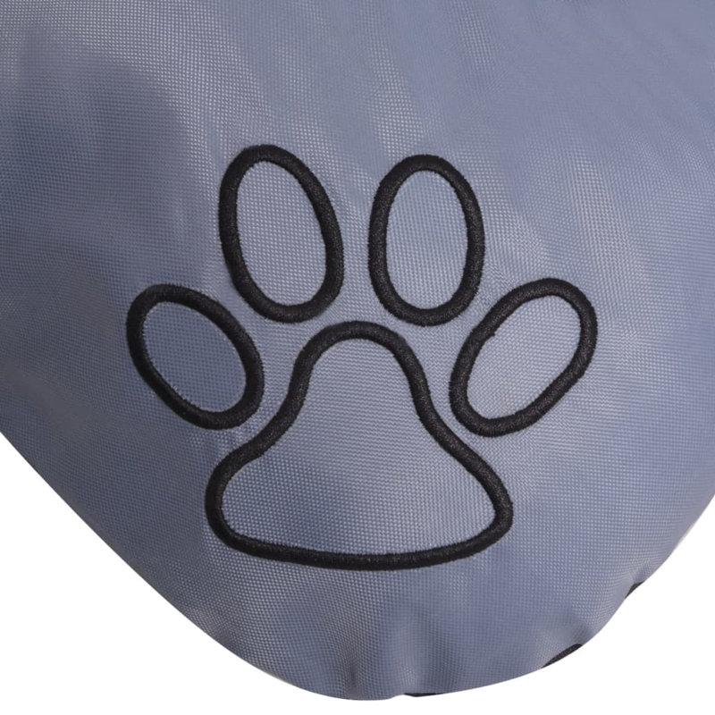 Matelas pour chien, H 4,7 po x l 45,3 po x P 27,6 po, Gris