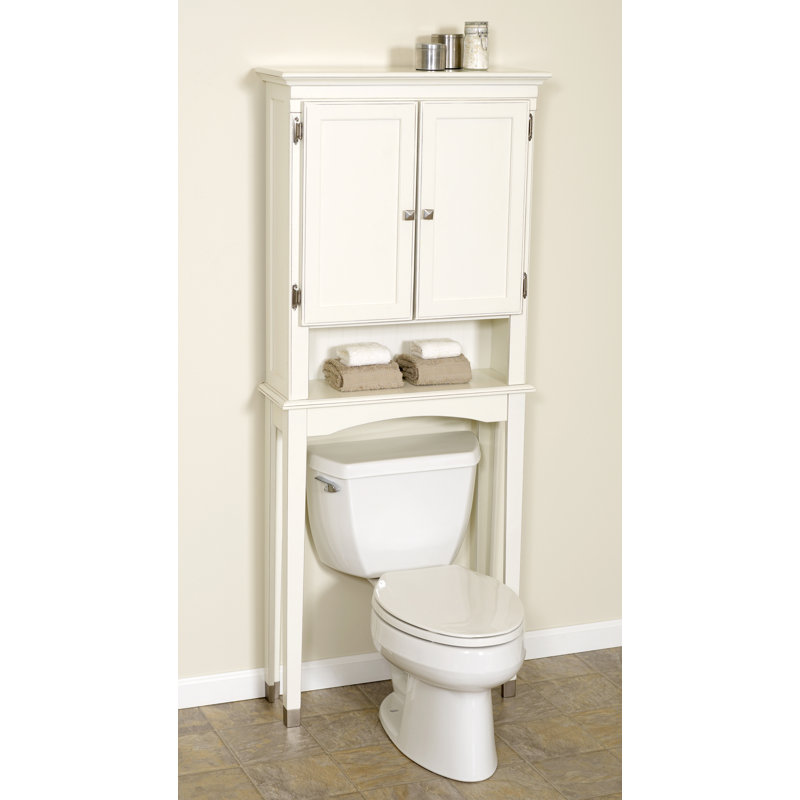 Sanibel Freestanding Bathroom Storage, Distressed White