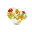 Blooming Piece Porcelain Dinnerware Set - Service for 6