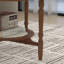 Table basse à 2 niveaux avec rotin