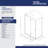 Unidoor-X 47.38" x 72" Rectangle Hinged Shower Enclosure-39782948-17781904