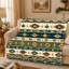 Couverture polaire à motif sud-ouest – Design géométrique aztèque ; jeté douillet et chaud, polyvalent pour canapé, lit, accessoire décoratif pour la maison, décoration parfaite pour le salon et la chambre, idéal pour le camping et les voyages en plein air, une idée cadeau attentionnée.-136363545