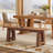 55" Solid Wood Dining Bench-507604666